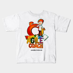 Colorful Agile Coach Kids T-Shirt